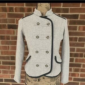 Aeropostale Military Sweatshirt Jacket